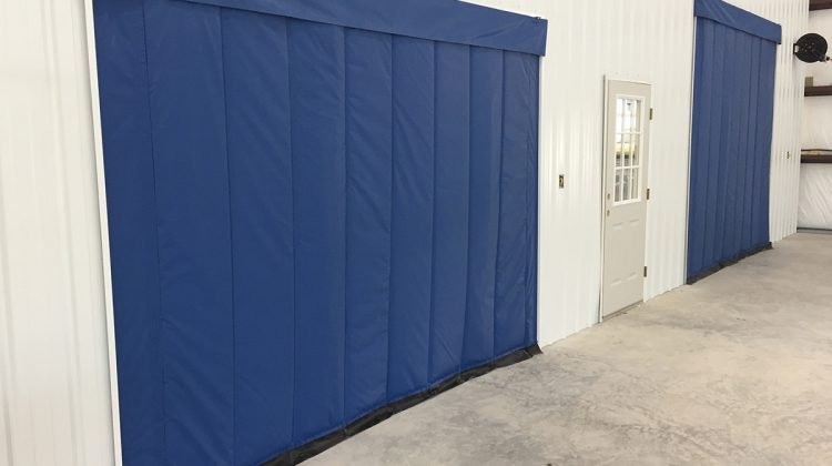Insulated Curtains specializes in the manufacturing of auto body shop curtain walls to fit any space for a variety of uses relative to the auto body shop units