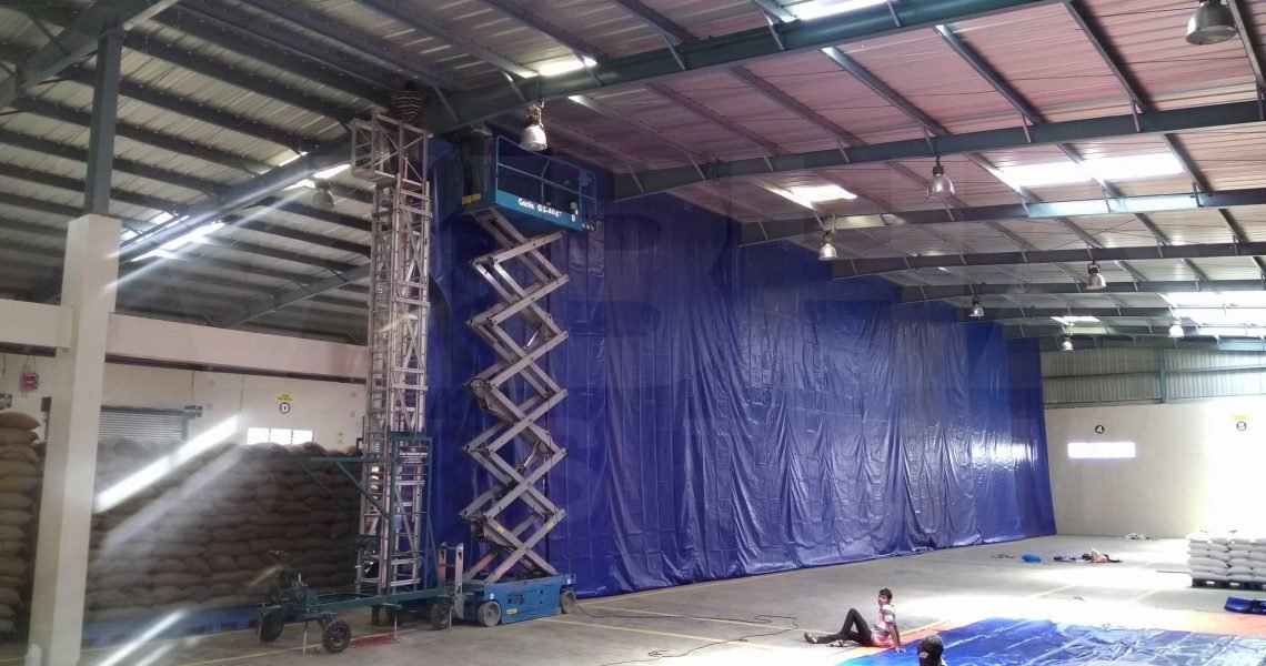 Warehouse Divider Curtains