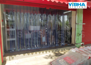 PVC Strip Curtains for Shop Entrances